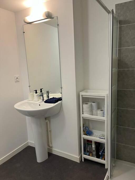 Appartement F2 De Haut Standing En Hypercentre Avec Jardin Prive A 270 M De La Gare De Mantes ! Dış mekan fotoğraf